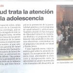 09-11-2017-Diario Córdoba- Un curso de Salud trata la atención a la infancia y a la adolescencia