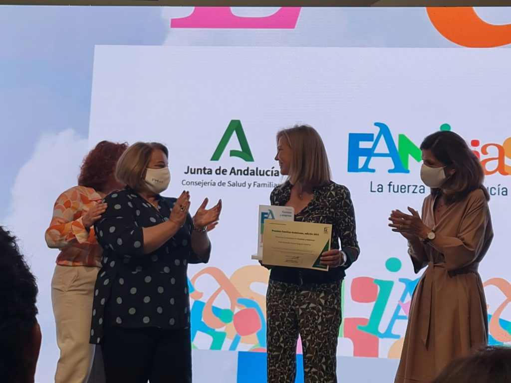 Recibimos el premio Familias Andaluzas 2022