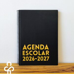 MODELO AGENDA: Clásica negra