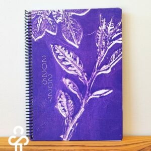 MODELO AGENDA: Otoño morado