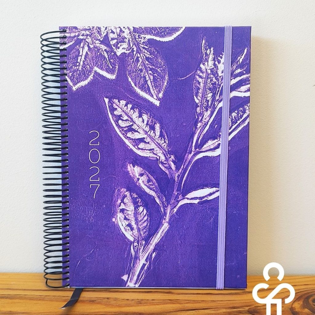 MOD: Agenda Anual Otoño morado